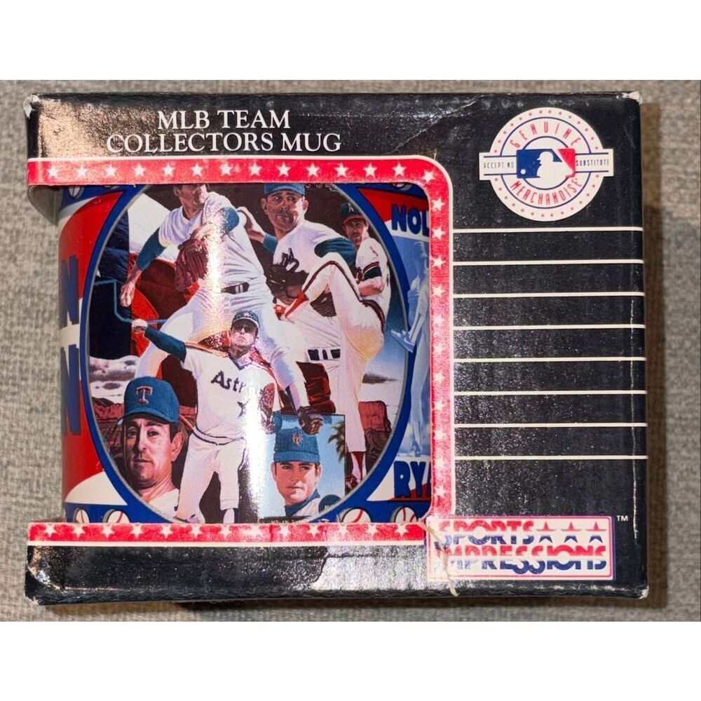 This Sports Impressions MLB Team Collectors Mug features vintage imagery of Hall